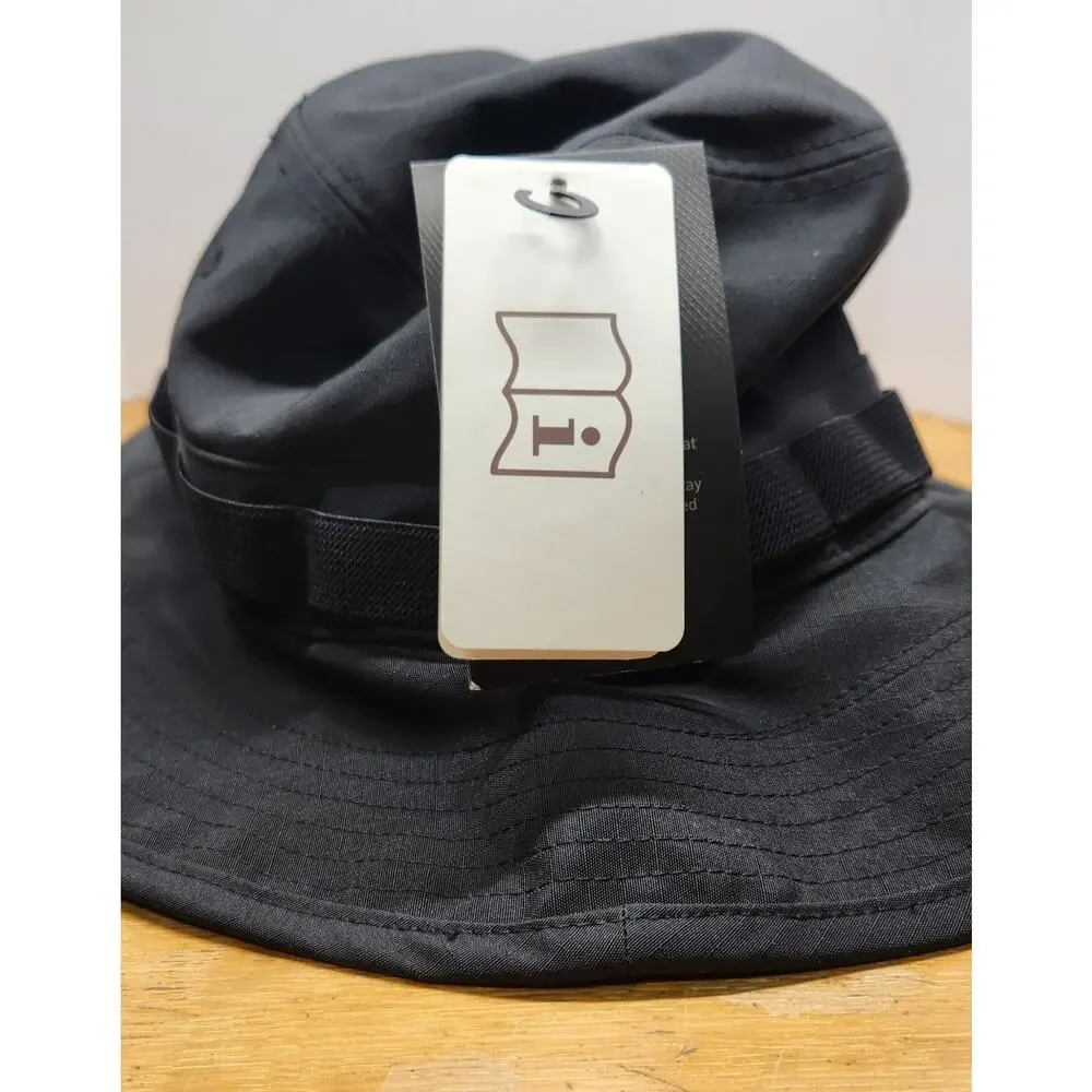 New With Tags Nike Bucket‎ Hat Size M/L Black Strap